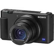Sony DSCZV1 Digital Vlogging Camera Black + ECMW2BT Wireless Microphone + LCSBDM Soft Carrying Case + SF-G64T Tough Series Memory Card