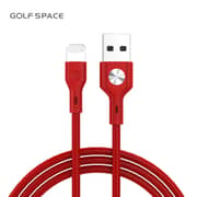 Golfspace Sl03Ip 100Cm 3A Fast Charghing Data Sync Cd Leather Cable