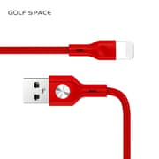 Golfspace Sl03Ip 100Cm 3A Fast Charghing Data Sync Cd Leather Cable