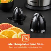 Geepas Stainless Steel Citrus Juicer - GCJ46013UK