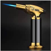 Al Saqer-torch Lighter, Windproof Torch Refillable Butane Gas Lighter,bakhoor Lighter,charcoal Lighter Or Outdoor Camping Hiking Bbq Baking Welding And Candle Tool