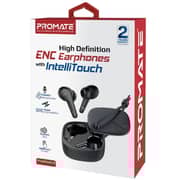 Promate FreePods-3 In Ear True Wireless Earbuds Black