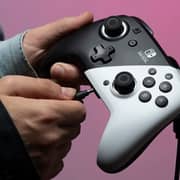PDP Faceoff Controller for Nintendo Switch 3m Black/White