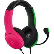 PDP 500-162-PKGR-EU LVL40 Wired Over Ear Headset Green/Pink