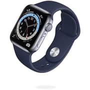Max & Max DT100PRO+MAX Smartwatch with 1.9″ HD Display, Fitness Suite - Blue/Silver