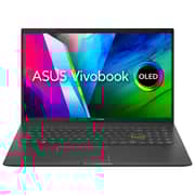 ASUS Vivobook 15 Slim Laptop - 11th Gen Core i5 2.4GHz 8GB 512GB 2GB Win11Home 15.6inch FHD OLED Black English/Arabic Keyboard K513EQ-OLED0B5W