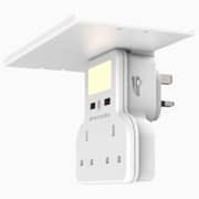 Porodo Multiport Wall Socket White
