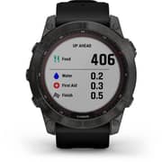 Garmin 010-02541-11 Fenix 7X Sapphire Solar Edition Smartwatch Carbon Gray
