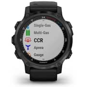 جارمين  010-02403-04 ديسينت  Mk2S ساعة ذكية كاربون رمادي