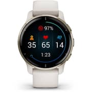 جارمين 010-02496-15  فينو 2 بل ساعة ذكية ذهبي أيفوري كريم