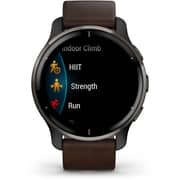 Garmin 010-02496-15 Venu 2 Plus Smartwatch Slate Black