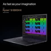 ASUS ProArt StudioBook 16 OLED (2021) Laptop - AMD Ryzen 9-5900HX / 16inch 4K OLED / 32GB RAM / 1TB SSD / 8GB NVIDIA GeForce RTX 3070 Graphics / Windows 11 Home / English & Arabic Keyboard / Black / Middle East Version - [H5600QR-OLED0R9W]