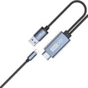 Totulife 4K UHD HDMI To Lightning Cable 2m Grey