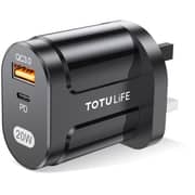 Totulife Pure Series Wall Charger Black