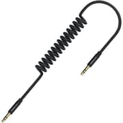 Totulife Spring Aux Cable 1.5m Black