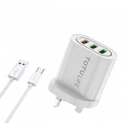 Totulife Pure Series Wall Charger with USB-C Cable 1m White