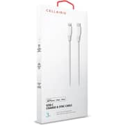 Cellairis Premium Lightning To USB-C Cable 0.9m White