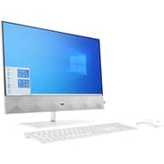 HP Pavilion (2021) All-in-One Desktop - 11th Gen / Intel Core i5-11500T / 23.8inch FHD / 1TB HDD+256GB SSD / 8GB RAM / 4GB NVIDIA GeForce MX350 Graphics / Windows 11 Home / English & Arabic Keyboard / Silver / Middle East Version - [24-k1003ne]
