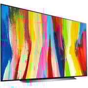 LG OLED 83C26LA 83-Inch 4K Cinema HDR Smart TV with ThinQ AI and Pixel Dimming - 2022