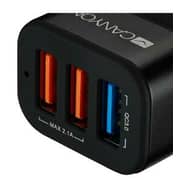 Canyon C-07 Universal 3 USB Car Adapter (1 Usb With Quick Charger Qc3.0)
