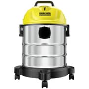 Karcher Wet And Dry Vaccum Cleaner Yellow WD1S + Horizontal Pressure Washer Yellow K1