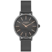 Lee Cooper Women's Analog Gun Metal Dial Watch - Lc07387.060