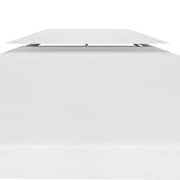 Vidaxl 2-tier Gazebo Top Cover 310 G/m² 3x3 M White