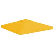 Vidaxl 2-tier Gazebo Top Cover 310 G/m² 3x3 M Yellow