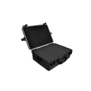 Vidaxl Transport Hard-case Black W/ Foam 35 Liter Capacity