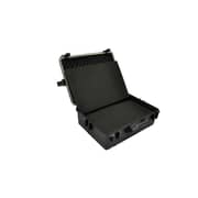 Vidaxl Transport Hard-case Black W/ Foam 35 Liter Capacity
