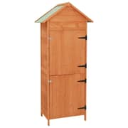 Vidaxl Garden Storage Cabinet Brown 79x49x190 Cm