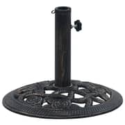 Vidaxl Umbrella Base Black And Bronze 9 Kg 40 Cm Cast Iron