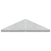 Vidaxl Umbrella Weight Plate Granite 15 Kg Triangular Grey