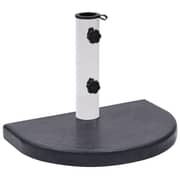 Vidaxl Umbrella Base Black 40x28x4 Cm Granite