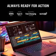 ASUS ROG Zephyrus G15 (2022) Gaming Laptop - AMD Ryzen 7-6800H / 15.6inch WQHD / 16GB RAM / 1TB SSD / 6GB NVIDIA GeForce RTX 3060 Graphics / Windows 11 Home / English & Arabic Keyboard / Grey / Middle East Version - [GA503RM-HQ075W]