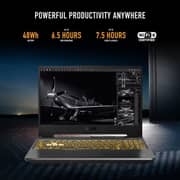 ASUS TUF A15 (2020) Gaming Laptop - AMD Ryzen 7-4800H / 15.6inch FHD / 16GB RAM / 1TB SSD / 4GB NVIDIA GeForce RTX 3050 Graphics / Windows 11 Home / English & Arabic Keyboard / Black / Middle East Version - [FA506ICB-HN127W]