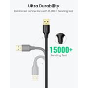 يو جرين USB 3.0 كابل تمديد 1 متر أسود