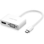 يو جرين USB نوع C الى HDMI + محول VGA