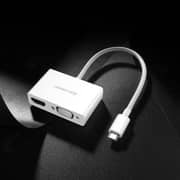 يو جرين USB نوع C الى HDMI + محول VGA