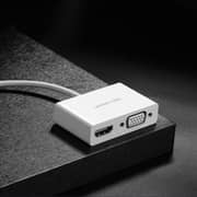 يو جرين USB نوع C الى HDMI + محول VGA