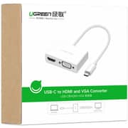 يو جرين USB نوع C الى HDMI + محول VGA
