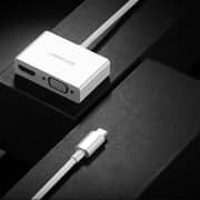 يو جرين USB نوع C الى HDMI + محول VGA