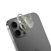 Moxedo Camera Lens Protector, 9h Tempered Glass, Scratch Resistant Aluminum Alloy Frame Camera Cover Screen Protector Compatible For Iphone 12 Pro Max 6.7 Inch (olive Green)