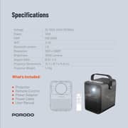 Porodo Portable Projector PD-HDPRJAN