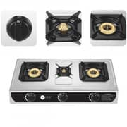 Afra Japan Three Burner Gas Stove AF-0003GSSS