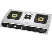 Afra Japan Three Burner Gas Stove AF-0003GSSS