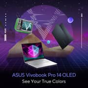 ASUS Vivobook Pro 15 Creator Laptop - 5th Gen Ryzen 7 3.2GHz 16GB 1TB 4GB Win11Home 15.6inch FHD OLED Blue English/Arabic Keyboard M3500QC-OLED0R7W