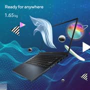 ASUS Vivobook Pro 15 Creator Laptop - 5th Gen Ryzen 7 3.2GHz 16GB 1TB 4GB Win11Home 15.6inch FHD OLED Blue English/Arabic Keyboard M3500QC-OLED0R7W