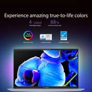 ASUS Zenbook 13 OLED Slim Laptop - 11th Gen Core i7 2.8GHz 16GB 1TB Shared Win11Home 13.3inch FHD OLED Lilac Mist English/Arabic Keyboard UX325EA-OLED0W1W