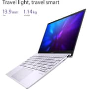 ASUS Zenbook 13 OLED Slim Laptop - 11th Gen Core i7 2.8GHz 16GB 1TB Shared Win11Home 13.3inch FHD OLED Lilac Mist English/Arabic Keyboard UX325EA-OLED0W1W
